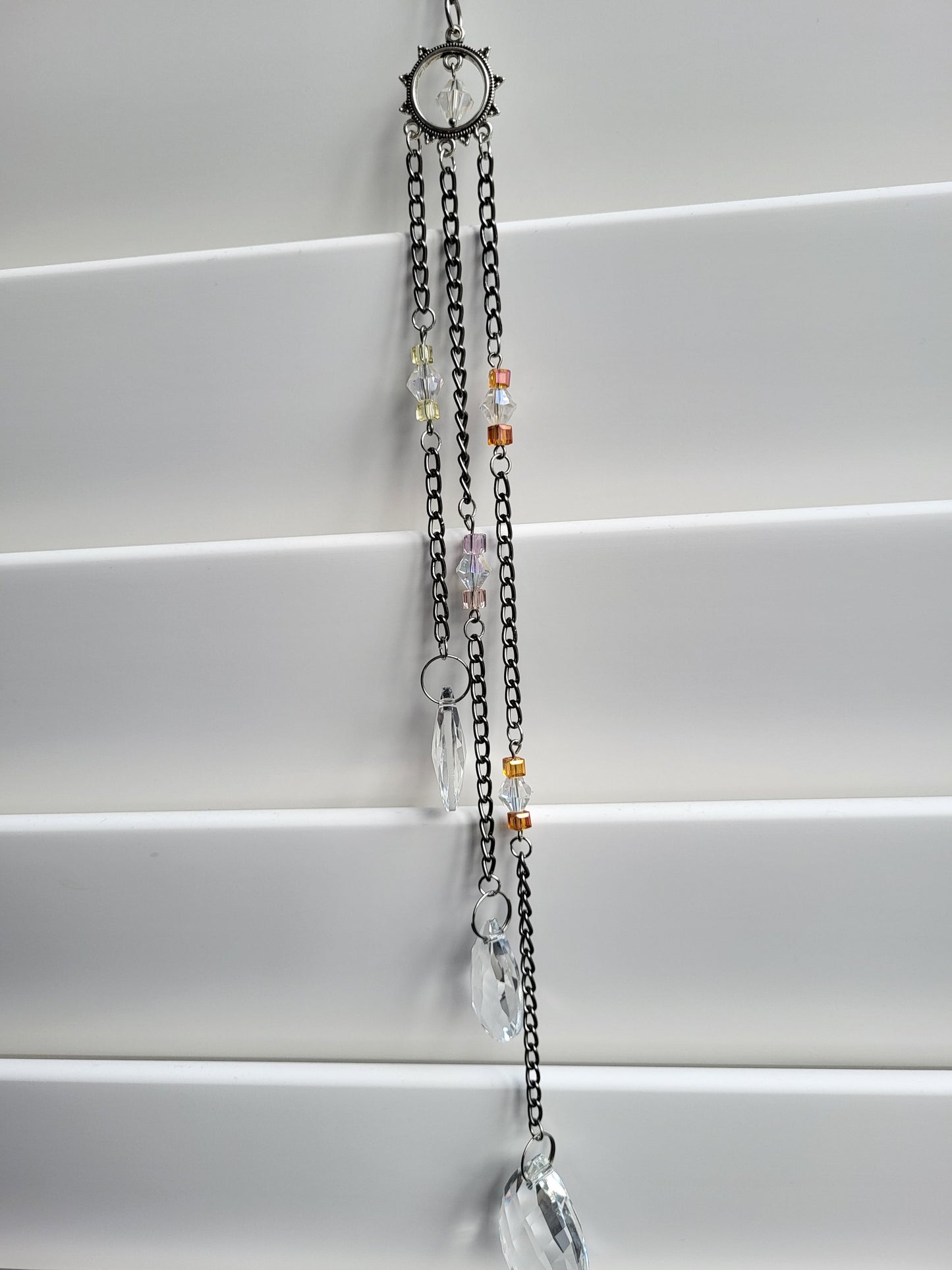 Glass Sun Chandelier, Crystal Sun Catcher Decoration, Window Suncatcher, Window Light Catcher, Suncatcher Mobile, Glass Suncatcher
