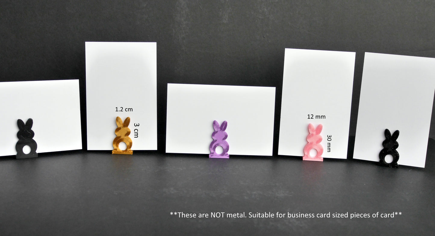 Bunny Rabbit Shape Escort Card Holders