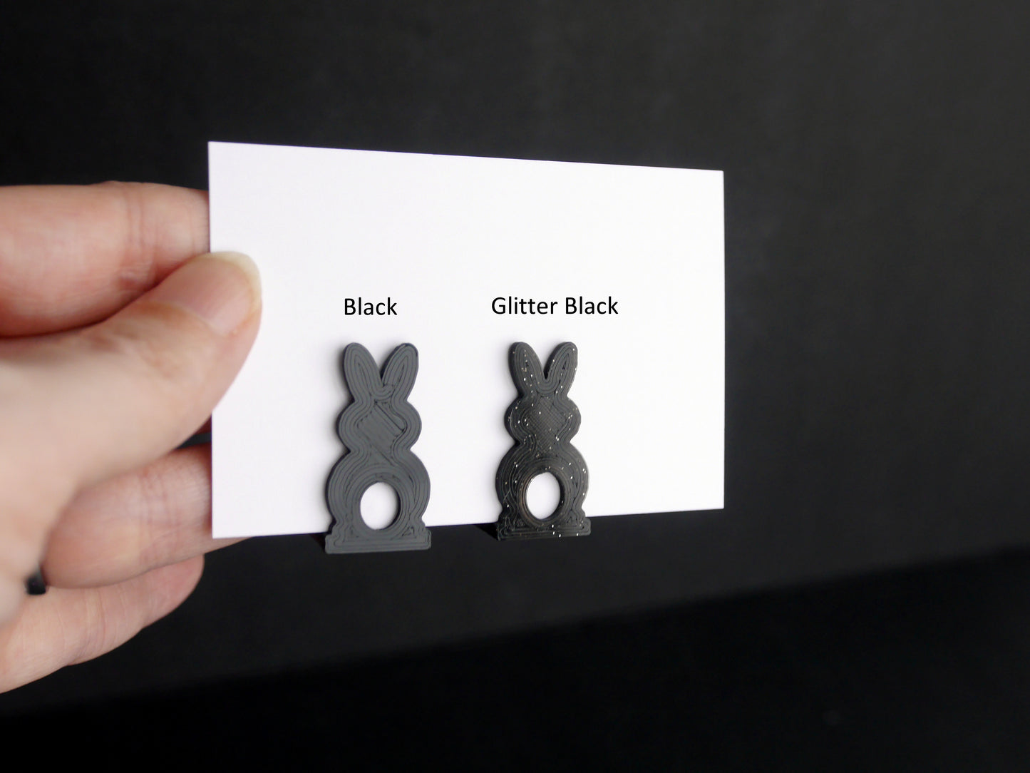 Bunny Rabbit Shape Escort Card Holders