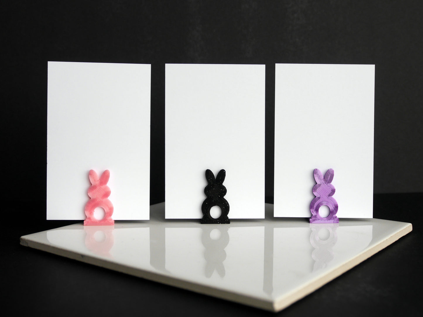 Bunny Rabbit Shape Escort Card Holders