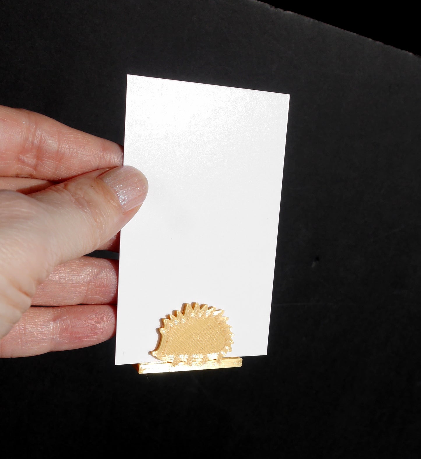 Hedgehog Shape Wedding Name Stands