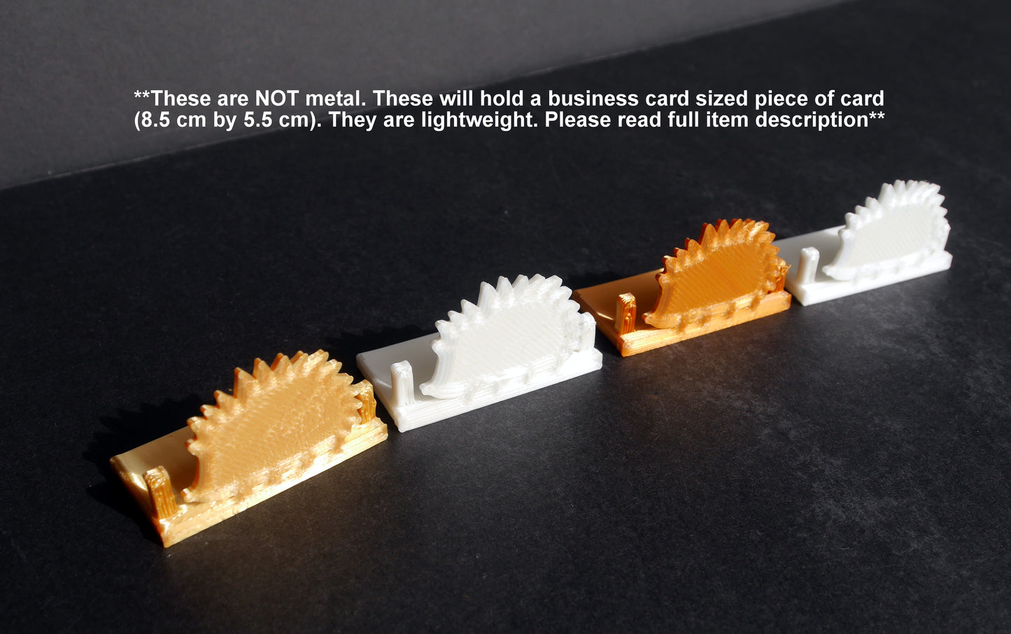 Hedgehog Shape Wedding Name Stands