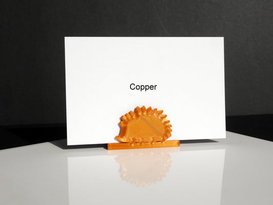 Hedgehog Shape Wedding Name Stands