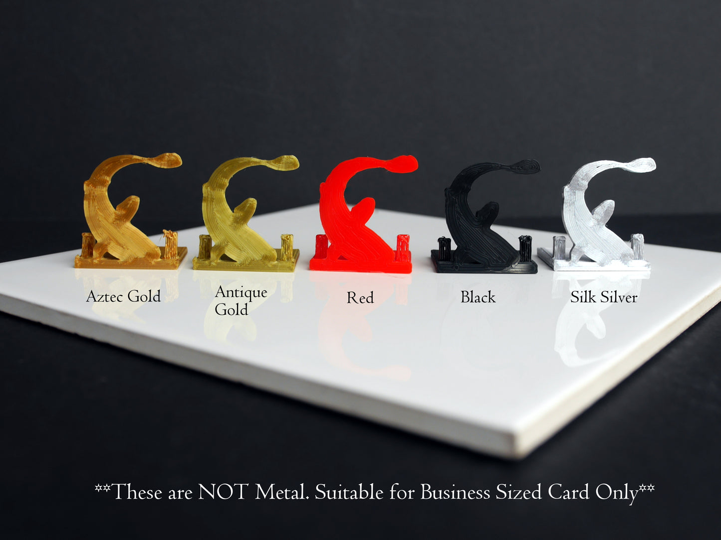 Koi Fish Shape Name Card Stands