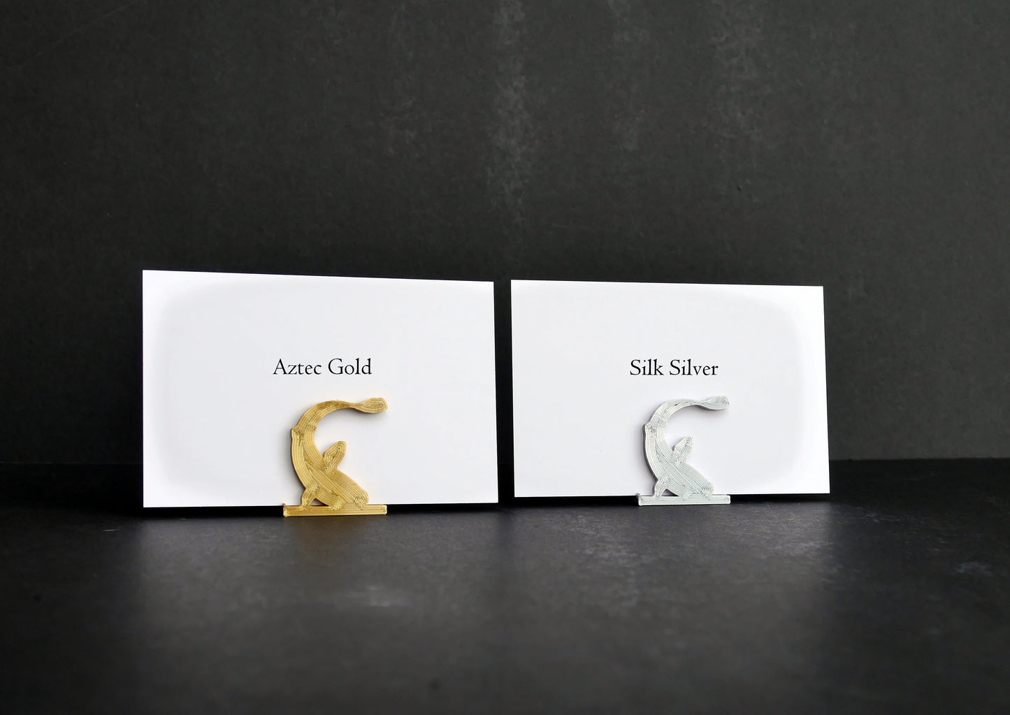 Koi Fish Shape Name Card Stands