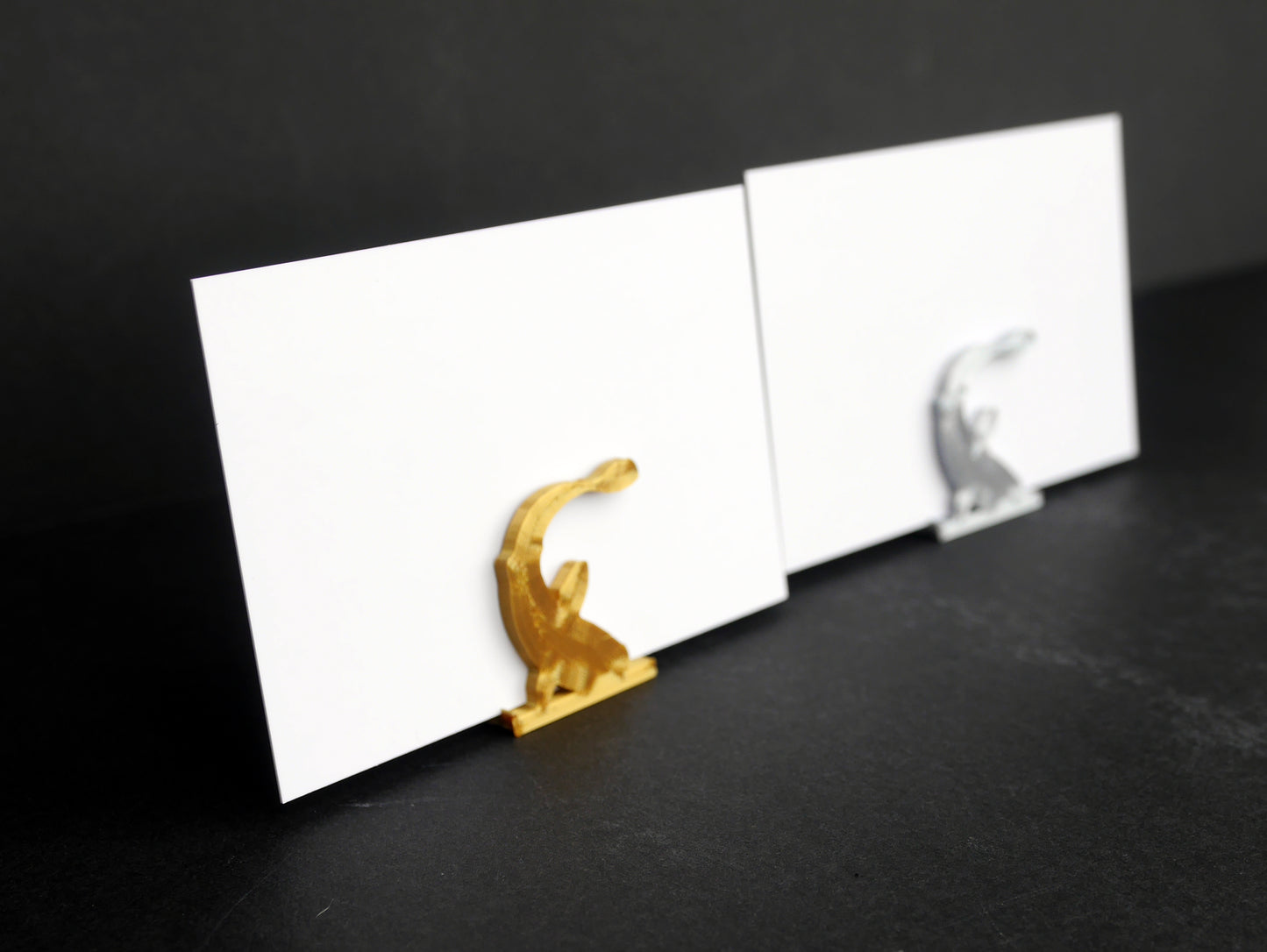 Koi Fish Shape Name Card Stands