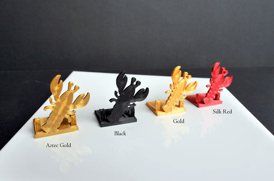 Beach Themed Crustacean Lobster Shaped Name Display Card Stands