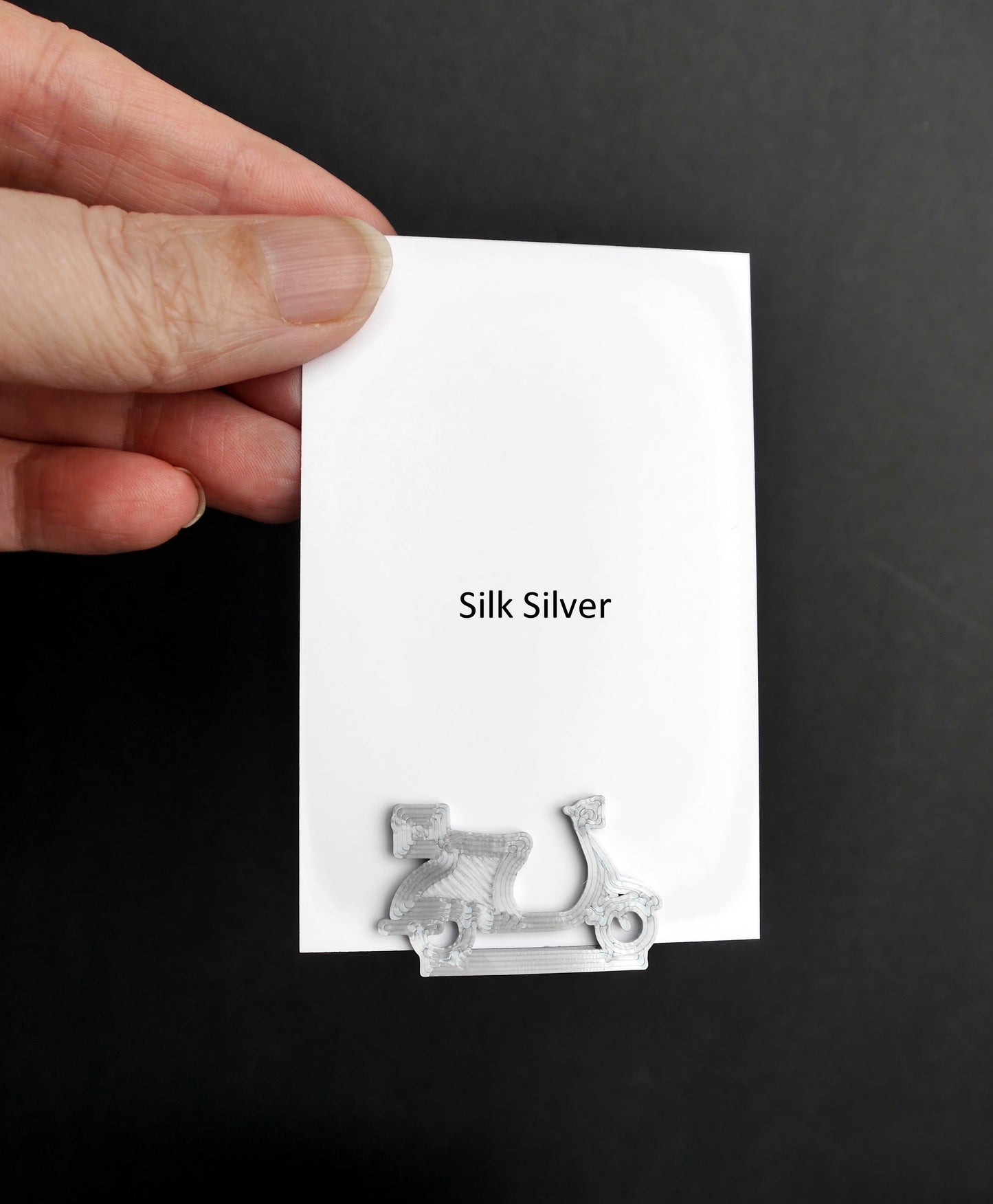 Scooter Shape Place Card Holders