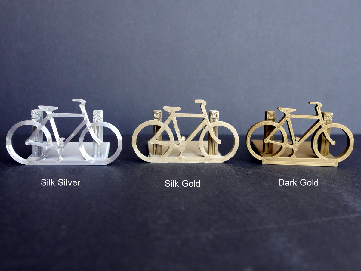 Large Bicycle Shaped Place Card Holders