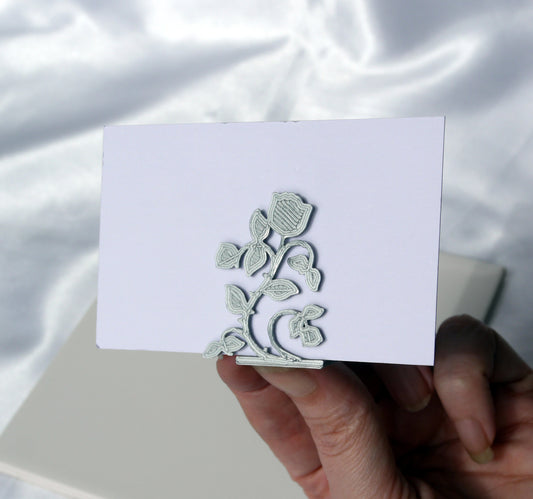 Rose Vine Style Wedding Name Card Stands