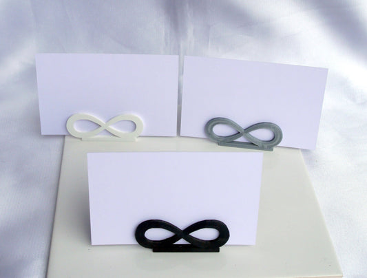 Infinity Symbol Shaped Wedding Name Stands