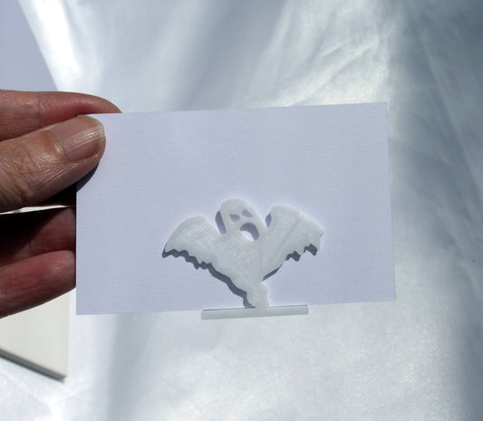 Gothic Ghost Shaped Wedding Party Name Card Holders