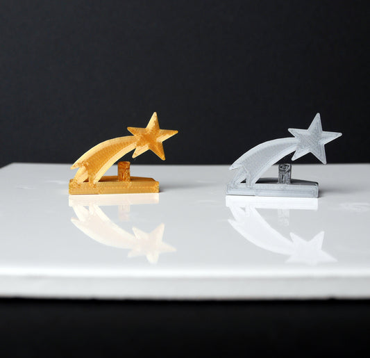 Shooting Star Shaped Wedding Name Stands