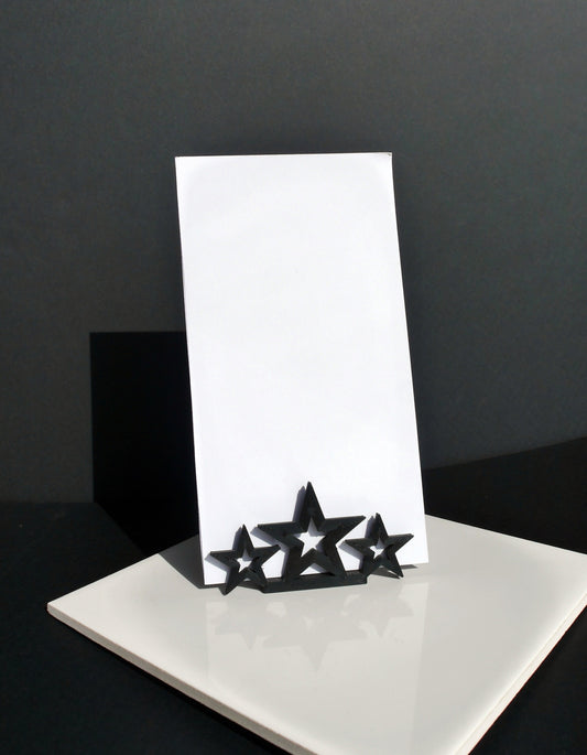 Large Star Shaped Wedding Table Name Stands
