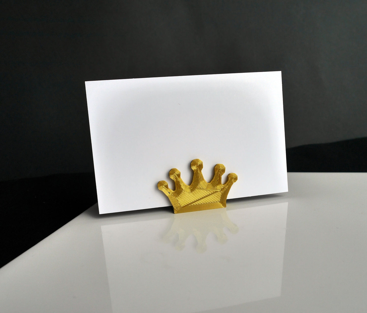 Crown Shaped Place Card Holders
