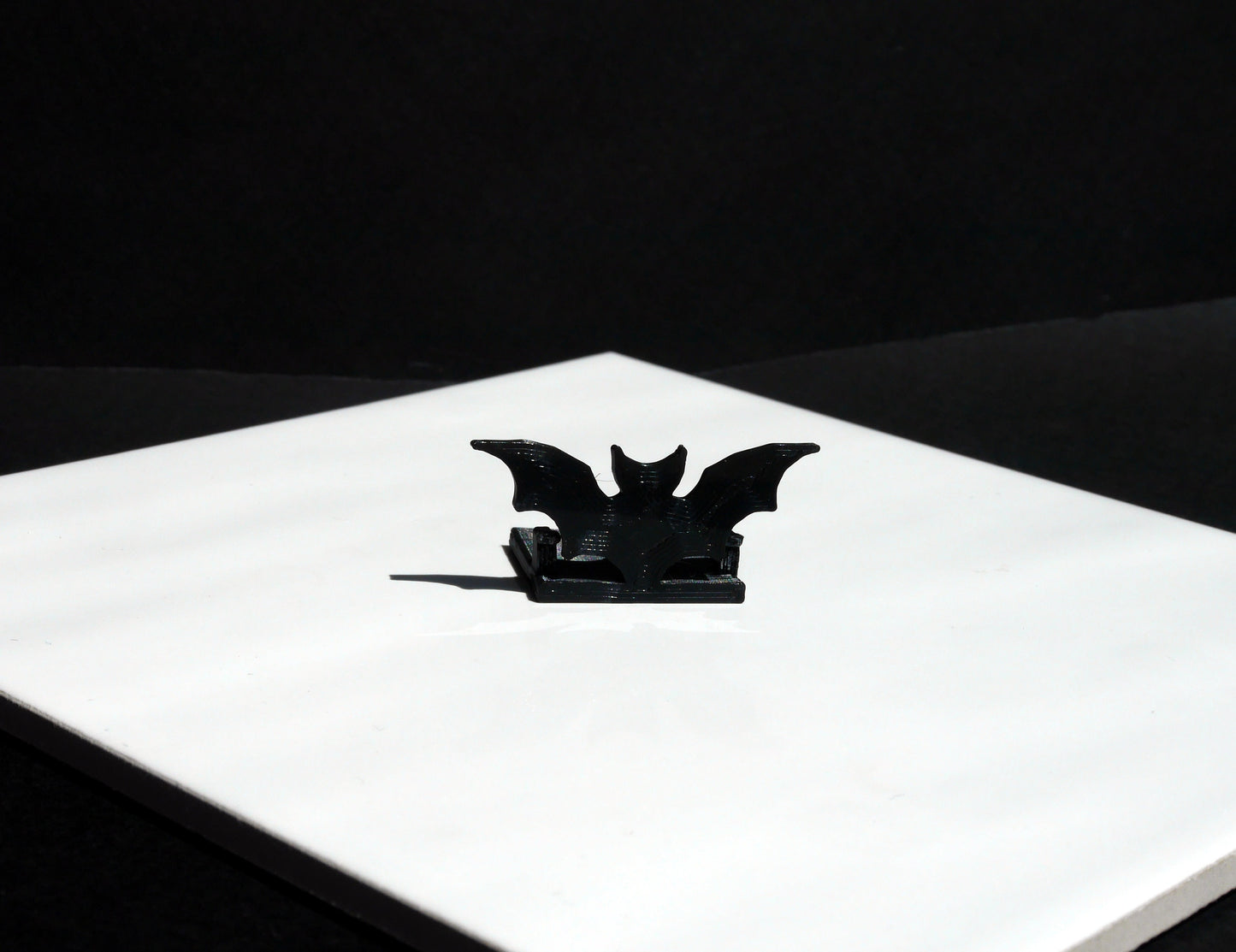 Gothic Black Bat Shaped Wedding Party Name Card Holders