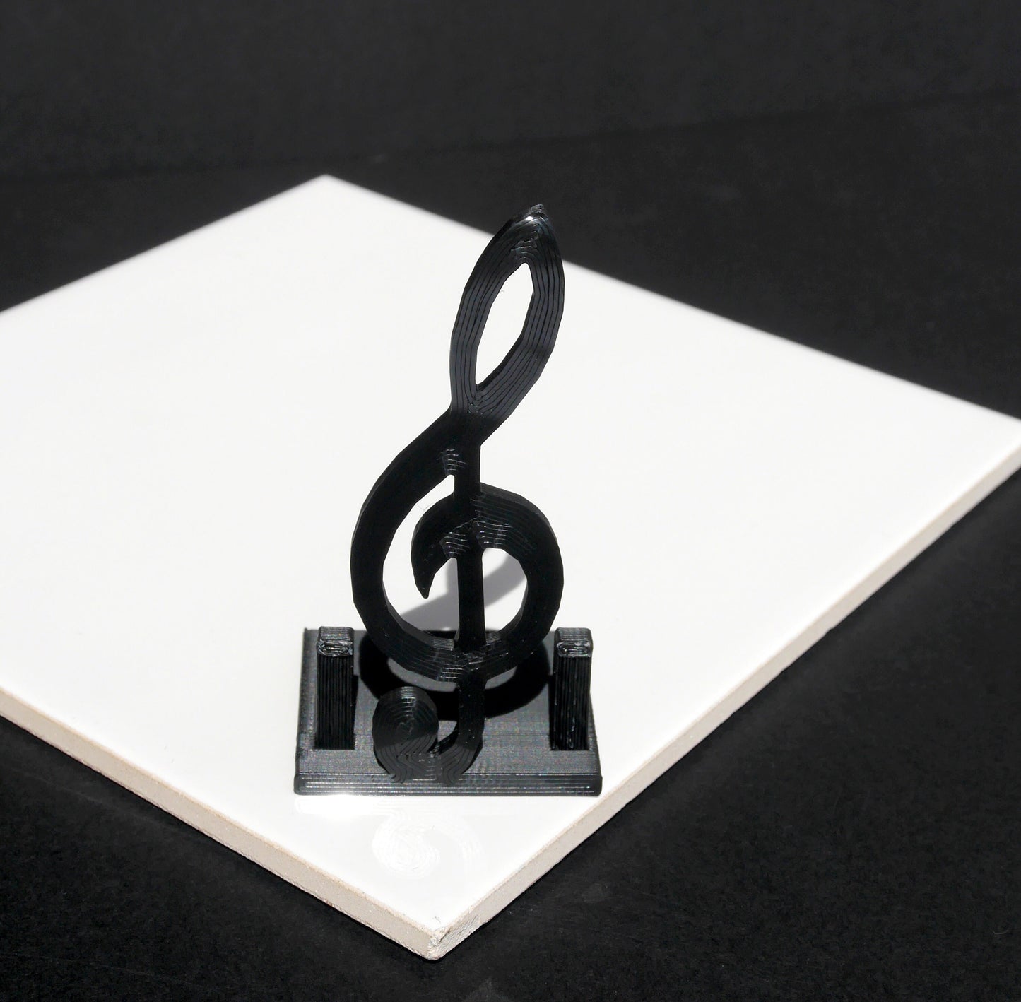Large Music Note Shaped Wedding Place Holders