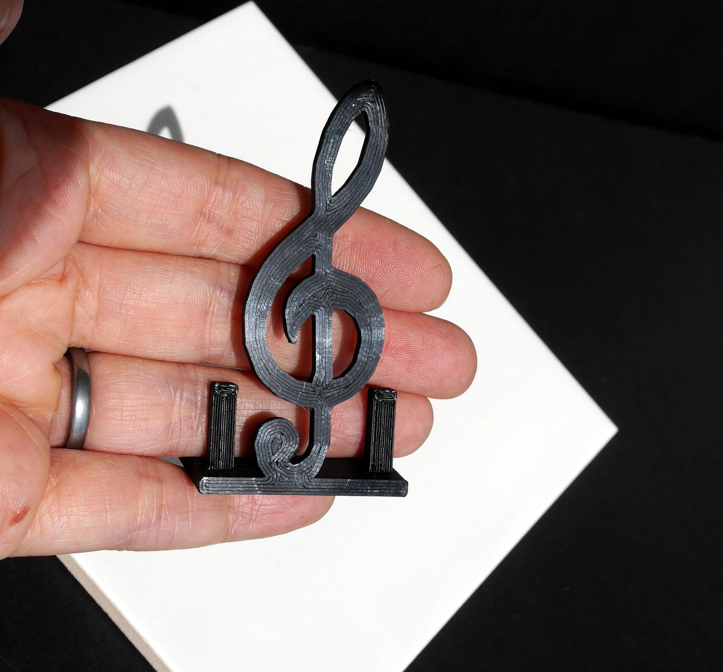 Large Music Note Shaped Wedding Place Holders