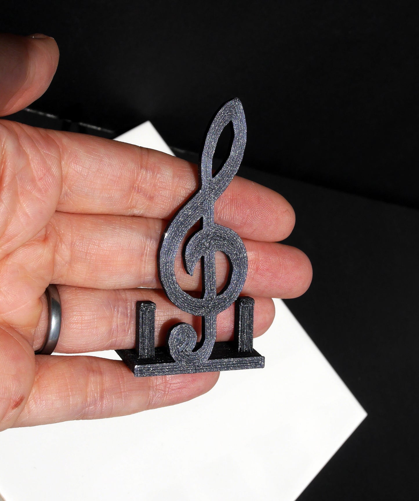 Large Music Note Shaped Wedding Place Holders