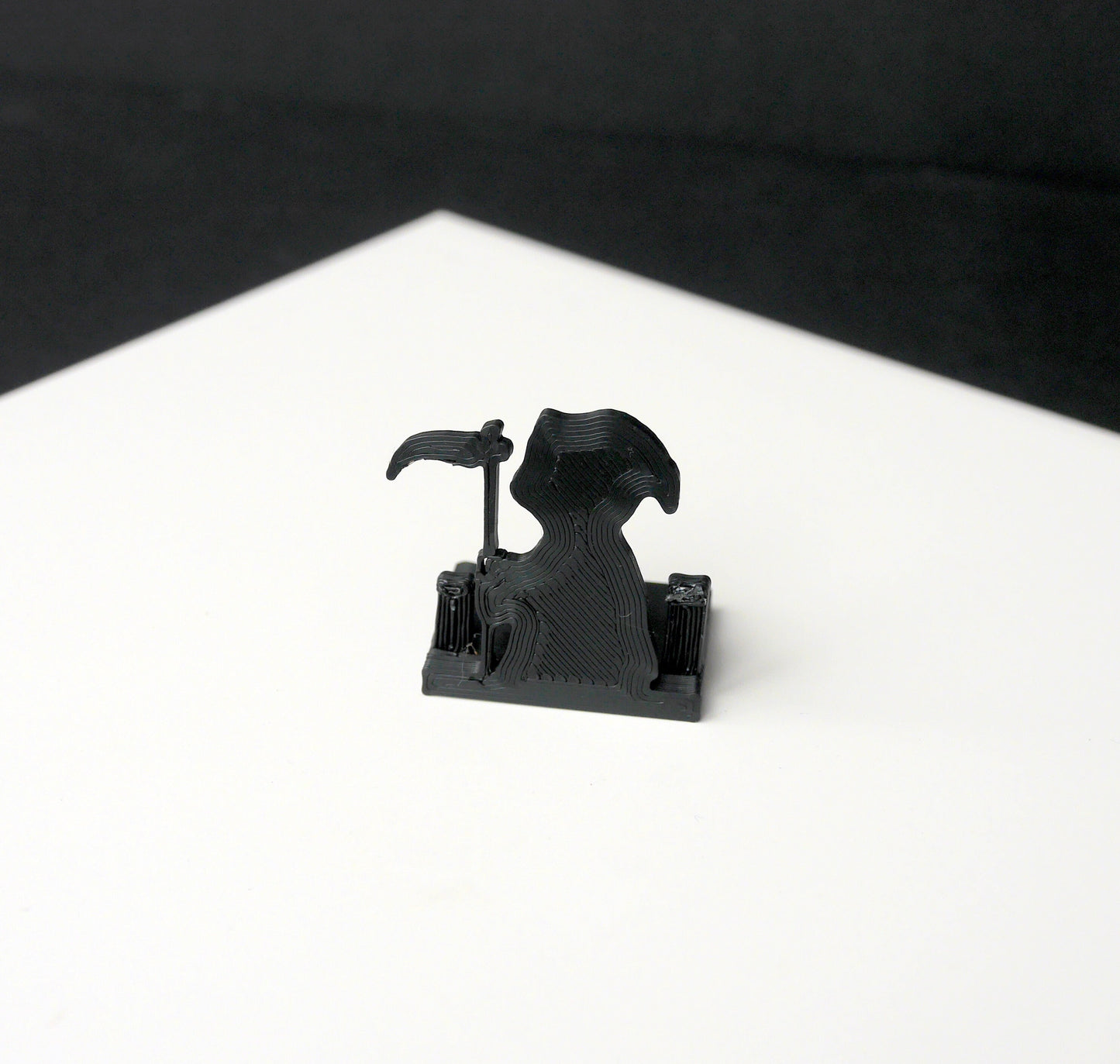 Grim Reaper Shaped Gothic Wedding Party Name Card Holders